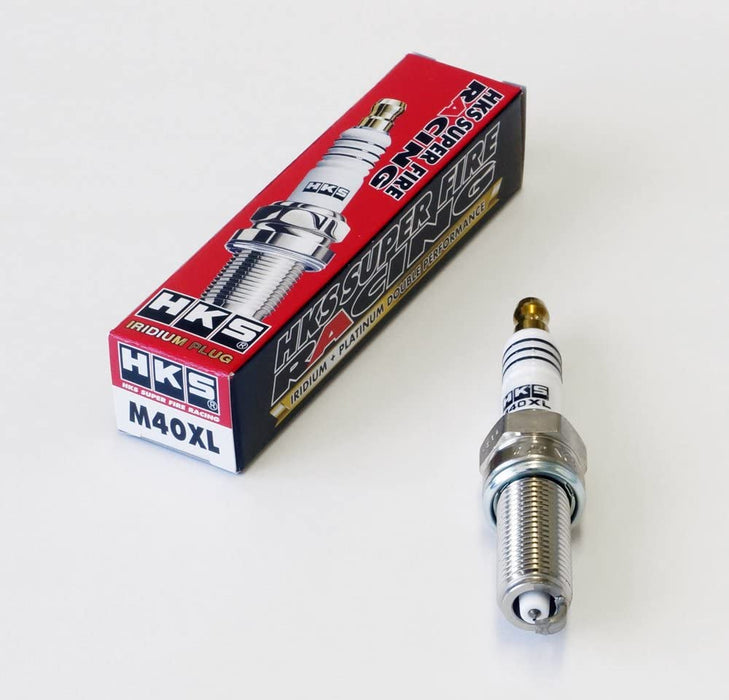 HKS 50003-M40XL Spark Plug 8 for Mitsubishi EVO X 4B11T/Mercedes-Benz AMG 5.5 Bi-Turbo