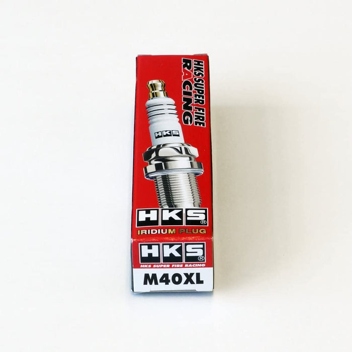 HKS 50003-M40XL Spark Plug 8 for Mitsubishi EVO X 4B11T/Mercedes-Benz AMG 5.5 Bi-Turbo