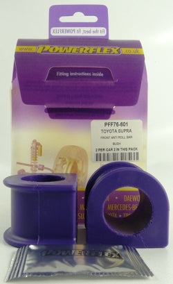 POWERFLEX PFF76-601 x2 Front Anti Roll Bar Bush TOYOTA Supra (1993 - 1998)