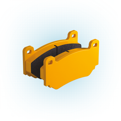 PAGID 2931-RSL1 Front brake pads RSL1 AUDI A2/S3/RS4/R8 / Brembo 07.8544 8 piston [caliper family G]