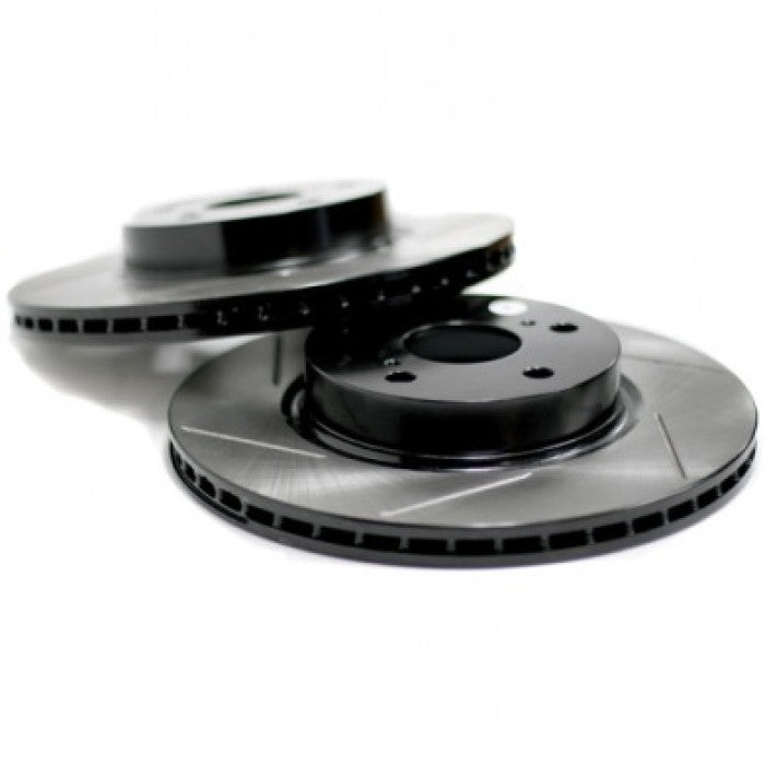 STOPTECH 126.47018CSL Front Cryo Sport Slotted Rotor Left SAAB/SUBARU 9-2X/Baja/Forester/Impreza 2001-2008