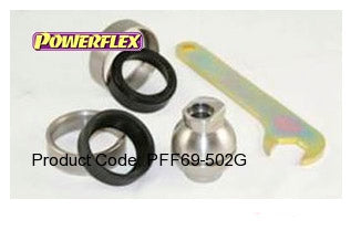 POWERFLEX PFF69-502Gx2 Front Wishbone Rear Bush Anti-Lift & Caster Adjustable for SUBARU 2008+