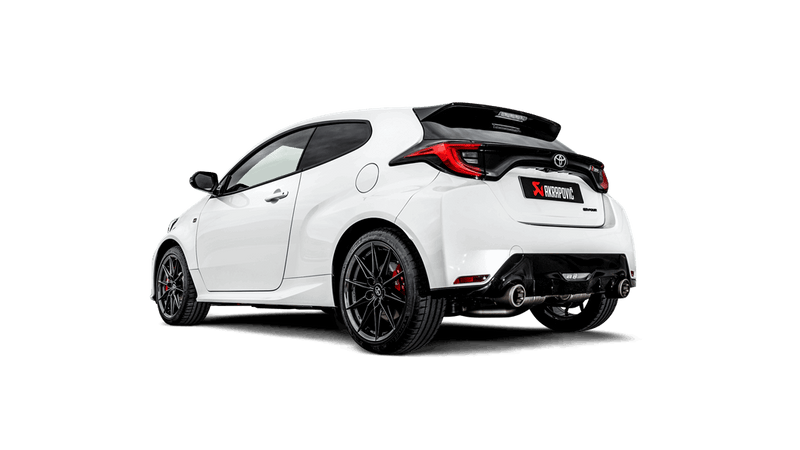 AKRAPOVIC S-TY/T/2 Slip-On Race Line (Titanium) TOYOTA GR YARIS 2020