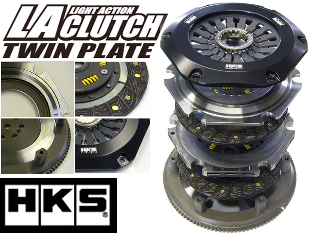HKS 26011-AF001 Clutch LA Type 2-Plate (6MT ONLY!) GRB/GDB/BL5-E/BP5-E/SG9