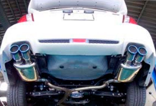 HKS 31021-AF021 Legamax Premium Exhaust For Subaru Impreza GVF GVB (rear sections)