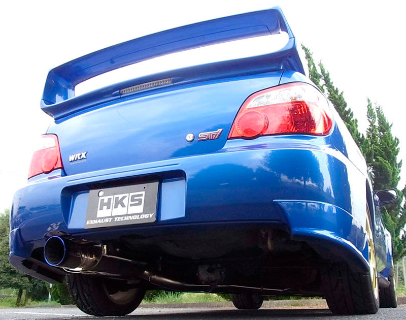 HKS 31029-AF002 Exhaust system Super Turbo Muffler SUBARU IMPREZA GDA/GDB