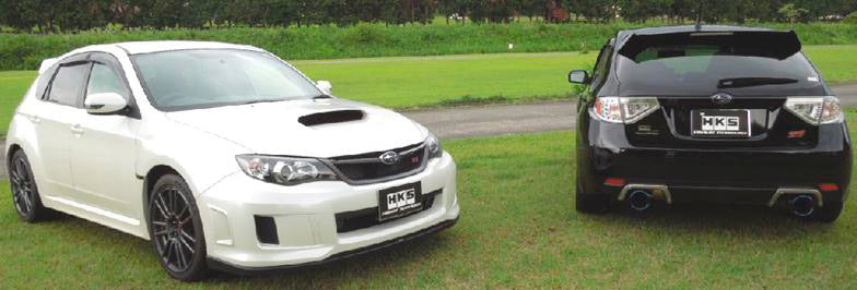 HKS 31029-AF005 Super Turbo Muffler Subaru Impreza GRB/GRF