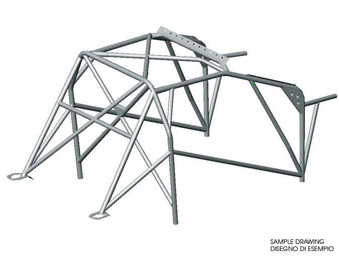 OMP AB0-0106-231A (AB/106/231A) Roll bar (roll cage) SUBARU GDA GDB